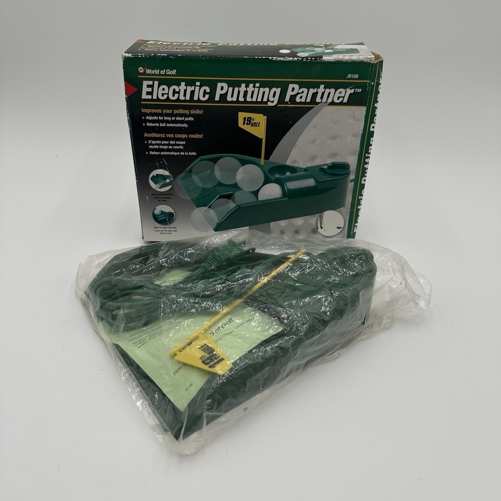 World Of Golf Electric Putting Partner-Ball Return Putting Aid